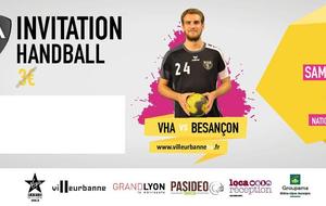 Invitation Villeurbanne Handball samedi 10 décembre