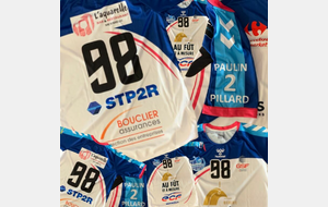 Nouveaux maillots : équipes masculines