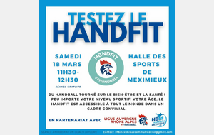 Séance découverte HANDIT le 18/03