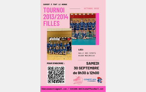 Tournoi Octobre Rose : 30/09