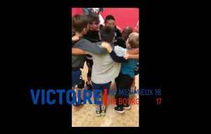 Chant de la victoire U11 Garçons à HB Bourg