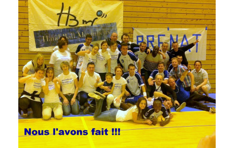 Merci à tous, joueurs, supporters, parents, jeunes, sponsors, bénévoles.....