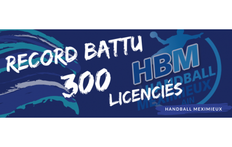 Record du nombre de licenciés !! 