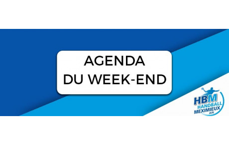 [Agenda] Programme du week-end