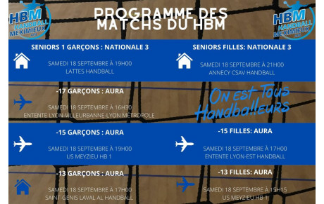 Programme du Week-End