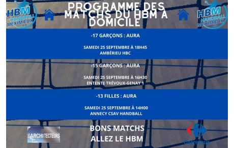 Programme du Week-End