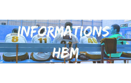 Rappel planning des entraînements