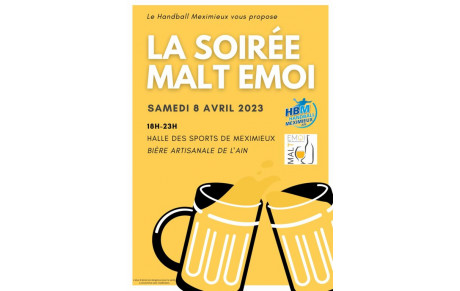 Soirée MALT EMOI