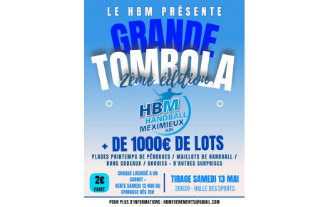 Grande Tombola du Handball Meximieux