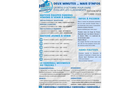 2 minutes mais d'infos