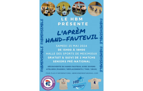 APRÈM HAND-FAUTEUIL